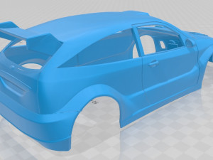 focus collin mcraes printable body car 3D-Druckmodell