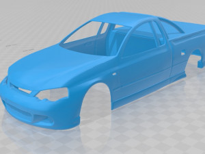 ba ute printable body car 3D Baskı Modeli