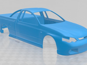ba ute printable body car Model Cetak 3D