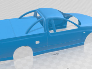 ba ute printable body car Model Cetak 3D