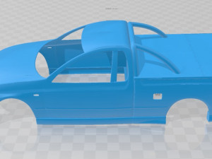 ba ute printable body car Model Cetak 3D