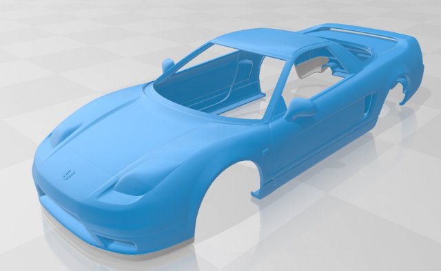 honda nsx printable body car Modelo de impresión 3D .c4d .max .obj .3ds .fbx .stl .blend 