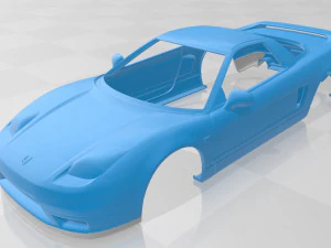 Carrozzeria stampabile Honda NSX Modello di stampa 3D