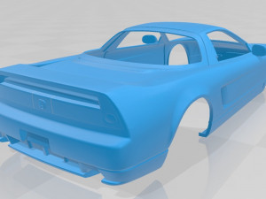 honda nsx printable body car Modelo de impresión 3D