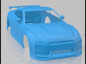 Nissan GT-R Nismo 2015 Printable Body Car 3D Print Model