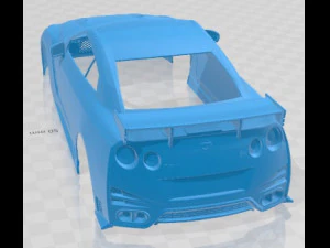 Nissan GT-R Nismo 2015 Printable Body Car 3D Print Model