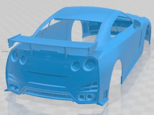 Nissan GT-R Nismo 2015 Printable Body Car 3D Print Model