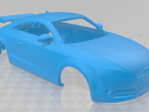 audi tt printable body car 3D 프린트 모델