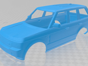 range rover sport printable body car 3D Print Model