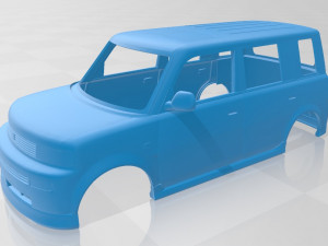 toyota bb printable body car Modèles 3D en vedette