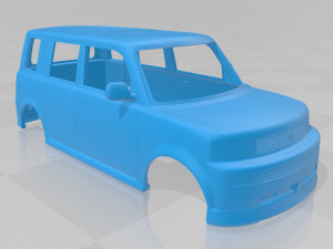 toyota bb printable body car Modelo de impresión 3D