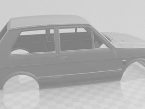 yugo 55 printable body car Modello di stampa 3D