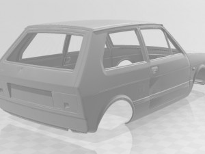yugo 55 printable body car Modello di stampa 3D