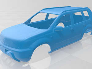 nissan x-trail printable body car Modèles 3D en vedette