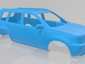 nissan x-trail printable body car 3D प्रिंट मॉडल