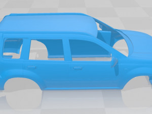 nissan x-trail printable body car 3D प्रिंट मॉडल