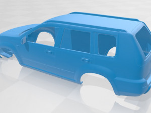 nissan x-trail printable body car 3D प्रिंट मॉडल