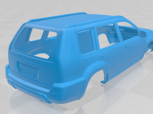 nissan x-trail printable body car 3D प्रिंट मॉडल