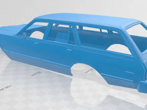 aspen wagon 1978 printable body car 3D Print Model