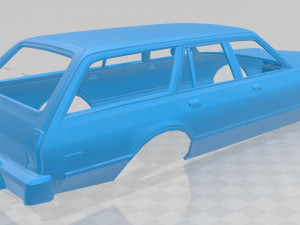 aspen wagon 1978 printable body car Model do druku 3D