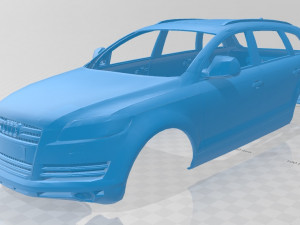 q5 printable body car 3D प्रिंट मॉडल