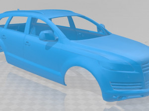 q5 printable body car 3D प्रिंट मॉडल