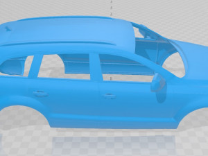 q5 printable body car 3D प्रिंट मॉडल