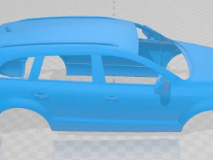 q5 printable body car 3D Print Model