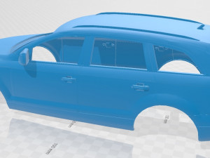 q5 printable body car 3D प्रिंट मॉडल