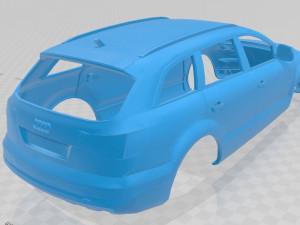 q5 printable body car 3D प्रिंट मॉडल