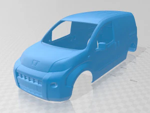 peugeot bipper printable body van 3D Print Model