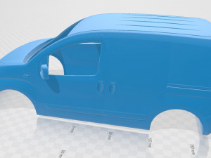 peugeot bipper printable body van Modèles 3D en vedette