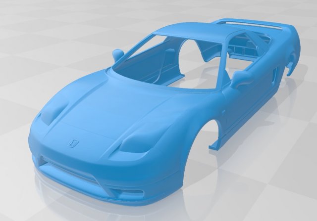 honda nsx printable body car Modelo de impresión 3D .c4d .max .obj .3ds .fbx .stl .blend 