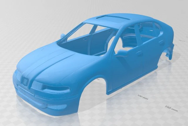 seat leon 1999 printable body car 3D Print Model .c4d .max .obj .3ds .fbx .stl .blend 
