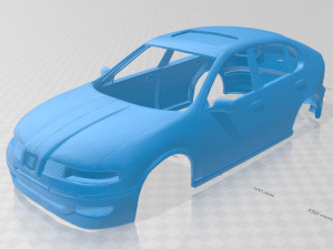 seat leon 1999 printable body car Modelo de impresión 3D