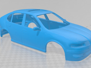 seat leon 1999 printable body car 3D Print Model