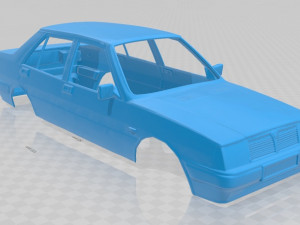 lancia prisma printable body car 3D 프린트 모델