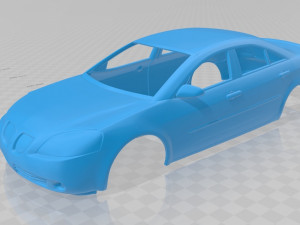 g6 printable body car Modelo de Impressão 3D