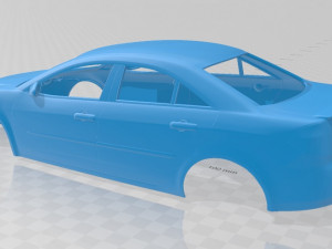 g6 printable body car 3D 打印模型