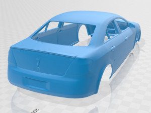 g6 printable body car 3D 打印模型