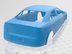 g6 printable body car 3D Print Model