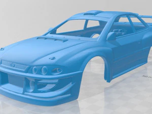 subaru impreza wrx printable body car 3D Print Model