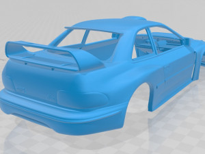 subaru impreza wrx printable body car Modelo de impresión 3D
