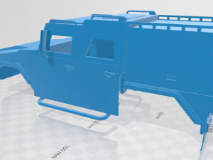 mowag eagle printable body truck Modelo de impresión 3D