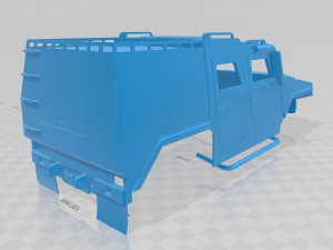 mowag eagle printable body truck Modelo de impresión 3D