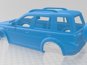 land rover freelander printable body car Modelo de Impressão 3D