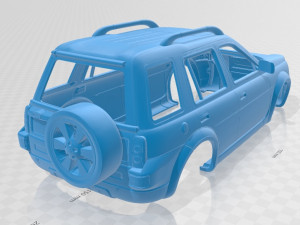 land rover freelander printable body car Modelo de Impressão 3D