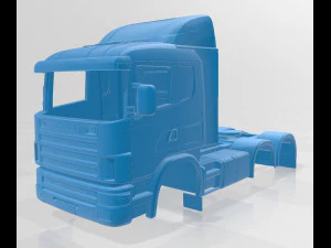 scania ab printable truck 3D Print Model