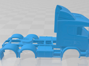 scania ab printable truck Model do druku 3D