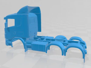 scania ab printable truck 3D Print Model